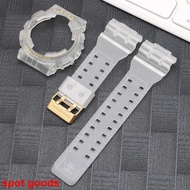 watch strap Casio GD/GAX100 GA110 120G-SHOCK transparent resin replacement outer case strap set