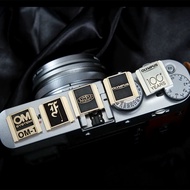 Olympus metal hot shoe cover suitable for Olympus E-M10/OM-1/Mark II/OM-5/PEN EP7 dust cover threade