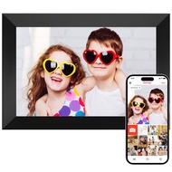 Frameo Digital Picture Frame WiFi, 10.1 Inch Smart WiFi Digital Photo Frame,Built-in 16GB Storage,12