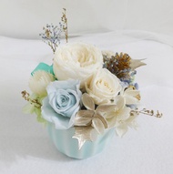 情人Tiffany盆花  求婚告白情人節生日男/女生中秋節客製化禮物教