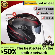 Akses motor ✡GXT™ Helmet motor Topi keledar motorcycle GXT helmet double visor open face motosikal b