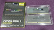 สินค้ามือสอง RAM DDR4(3200) 16GB (8GBX2) CORSAIR VENGEANCE PRO SL RGB BLACK