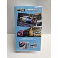 TW 1/64 Hello Kitty Audi R8 LMS GT3 EVO II Hello Kitty Macau Glen Pizza 2023 Special Edition Tarmac 