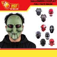 [VOZUKO] Full Face Mask Heroes Jigsaw Multiple Designs for Paintball, Cosplay, Airsoft Adventures an