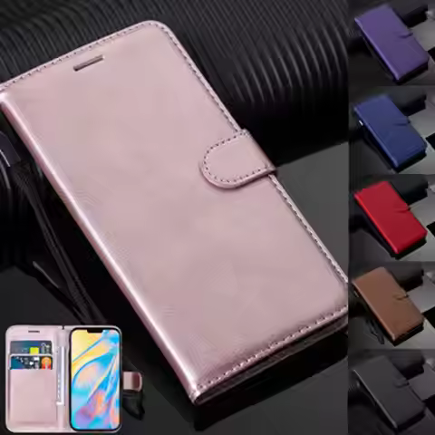 Leather Flip Case For Xiaomi Redmi 4X 4A 5 6 7 8A 9 9A 9C Note 4X 5A 6 8 8T 9 10 Pro Xiaomi Mi 5X 6X