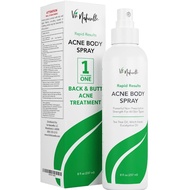Face, Body Acne Spray with Benzoyl Peroxide - 8oz Salicylic Acid - Butt, Back Acne Treatment - Cysti