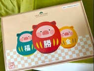 Lulu豬罐頭豬2022招財陶瓷+木杯墊
