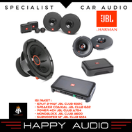 Paket Audio Mobil Full Set Sound System JBL CLUB SERIES 4 ORIGINAL