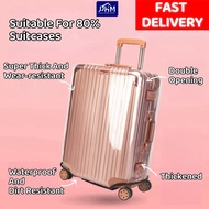 SG PVC Luggage Transparent Cover - Waterproof Plastic Protector Suitcase & Bag Travel 20 24 26 28 30