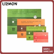 LIZMON Watercolor Paper Block, 300g 100% Cotton Watercolor Sketchbook,  Art Paper 20 Sheets 32K 16K 