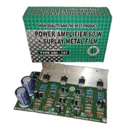 Terpercaya Kit Power Amplifier Stereo 60 Watt TR 2SD313 + Regulator