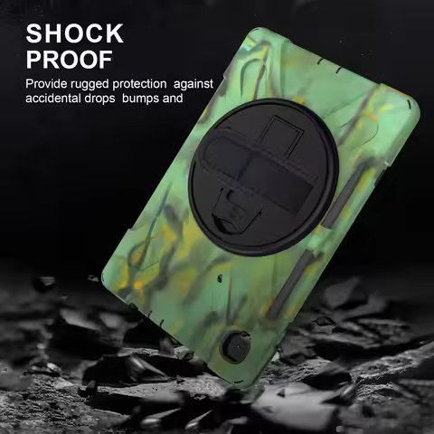 10.4'' S6 Lite Tablet Cases For Samsung Galaxy Tab S6 Lite Case P620 P610 P619 Cover Rotating Hand S