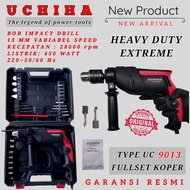 Mesin Bor UCHIHA UC-9013 Impact Drill 13mm Set Koper