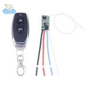 [LI] 433mhz DC 3.6V 5V 9V 12V 24V 1CH Mini Relay Wireless RF Remote Control Switch LED Lamp Controll