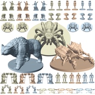 Mythical Heroes Forest/Swamp Edition - 90 Pcs in 16 Designs - Mini Figure Set for RPGs - Creatures a