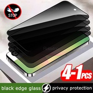 4-1Pcs For Samsung Galaxy A56 5G Anti-Peeping Screen Protector Glass SamsungA56 Samsang a56 Privacy 