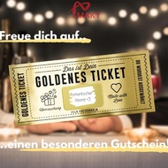 [MAKY] Ticket Scratch Card With Envelope Scratch Off Ticket Surprise Gift Reveal Wedding Card Concer
