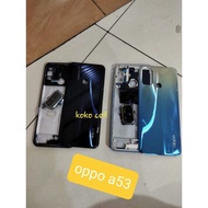 Full set housing Casing plus oppo A53 camera ring ready, please order, sis
