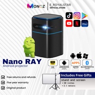 🔥MONOZ NANO Mini pocket projector D-02 Smart portable projector Nano