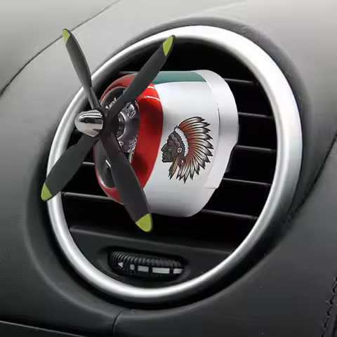 P-47 Fighter Plane Air Vent Decoration Car Vent Air Freshener Rotating Plane Long-Lasting Scent Car 