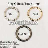 41mm (4.1cm) Open-Close O-Ring / Iron O-Ring / Round Ring Per Pcs