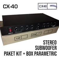 Tone Control Parametrik BELL CX-40 CX 40 Original Produk Kualitas Box + Kit parametrik MACINTOSH