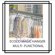 ECOCO Multifunctional Magic Hanger Holder Can Hold Up to Five Items of Clothing Space savers