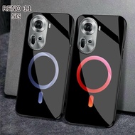 Case Oppo Reno 11 5G - Softcase - Latest Casing - Oppo Reno 11 5G (U256) Glass Softcase