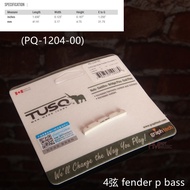 TUSQ String Sleeping Beauty Artificial Ivory for Fender P Bass Jazz Bass 4 String 5 String Bass Guit