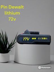 [VOUCHER 8%]Pin máy khoan 26v 36v 21v 48V 72V 5 cell - dùng cho máy makita bosch dewalt hitachi