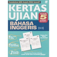 BUKU LATIHAN : KERTAS UJIAN BAHASA INGGERIS ( 013 ) TAHUN 5 KSSR SEMAKAN