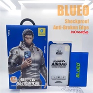 Blueo 3D Invisible Airbag Anti-broken Tempered glass screen protector for iPhone 15 14 16 Pro Max Pl