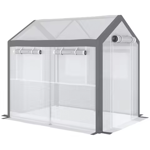 8' X 6' X 7.5' Walk-In Greenhouse Tunnel Portable Plant Garden Steel Frame