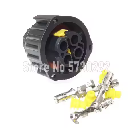 4P Female Tyco Amp 1-1813099-1 967325-1 1-1813099-2 Auto Wiring Harness Connector Waterproof Auto Pl