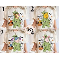 Comfort Colors® Winnie the Pooh & Friends Costume Oogie Boogie Bash Shirt, Eeyore Tigger Piglet Hall