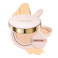 MISTINE Cushion Foundation Breathable Medium Coverage with Satin Finish,Long-Lasting, Oil-Moisture B