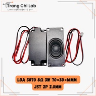 Laptop Box Speaker 3070 8Ω 3W 70x30x16mm JST 2P 2.0 Laptop Repair Replacement Amplifier DIY STEM Sal