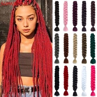 SHANRONG Synthetic Braids Hair Extensions, Colorful Hairstyle Long Jumbo Braiding Hair, Stylish Hair