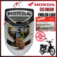 100% ORIGINAL HONDA EX5 DREAM LOGO HORN EMBLEM LOGO LAMBANG HORN DEPAN FRONT 87101-KFV-M10