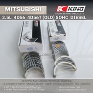 KING Bearing MITSUBISHI 2.5L OLD 4D56 4D56T 2.3L 4D55 Diesel SOHC ( Indirect injection ) for Storm L