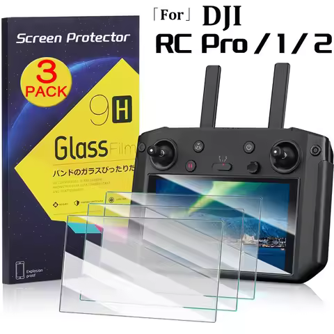 Tempered Glass for DJI RC Pro/RC 2 Remote Control Anti-scratch Screen Protector for DJI Mini 4 Pro M
