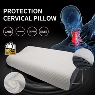 ❤️ Dream Best Memory Foam Large Size Classic Wave Shape Slow Rebound Contour Pillow For Spine Care/Neck Pain/Cervical Pain Relief （50cm x 30cm x 10/ 7cm）