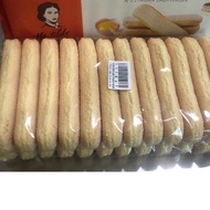 VICENZOVO ITALIAN LADYFINGER BISCUIT RETAIL 100GR X 1PACK U/ CAKE ETC.