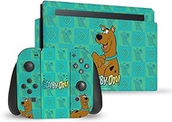 Head Case Designs Officially Licensed Scooby-Doo Scoob Graphics Vinyl Sticker Gaming Skin Decal Cover Compatible with Nintendo Switch Console &amp; Dock &amp; Joy-Con Controller Bundle