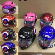HELMET MOTOR FULL FACE FOR KIDS SESUAI UNTUK KANAK-KANAK 2-6TAHUN