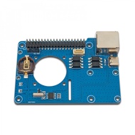LCKVM Remote Control Expansion Board ATX Power Control 0.96 Inch OLED CR1220 RJ45 Type-C With Fan Mo
