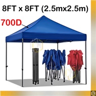 8FTx8FT (2.5m x2.5m)Canopy Foldable Tent /Khemah Kanopi