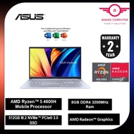 Asus Vivobook 15 M1502I-ABQ272WS 15.6'' FHD Laptop Icelight Silver ( Ryzen 5 4600H, 8GB, 512GB SSD, ATI, W11, HS