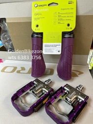 Ergon GA3-L & Sapience folding pedal Set Mint ruhm brompton