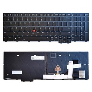 คีย์บอร์ด Thinkpad T16 P16s Gen1/2 L15 Gen3/4 P16V Gen1 ของ Lenovo ที่ปรับแต่งได้พร้อมสาย PS/2 คุณภา